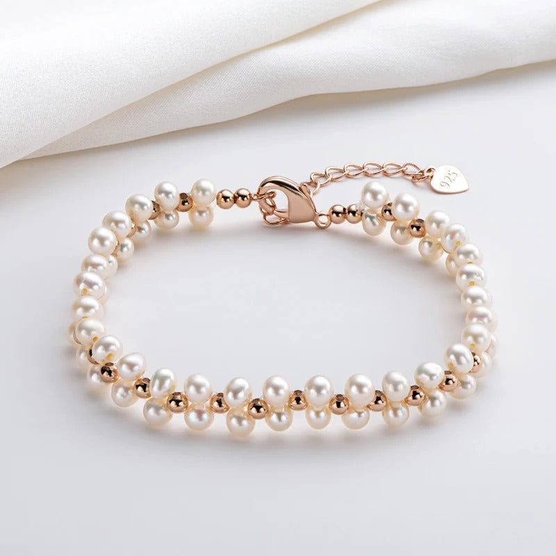 Double Layer Pearl Bracelet
