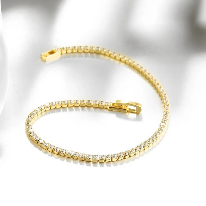 Sterling 925 Silver Tennis Bracelet