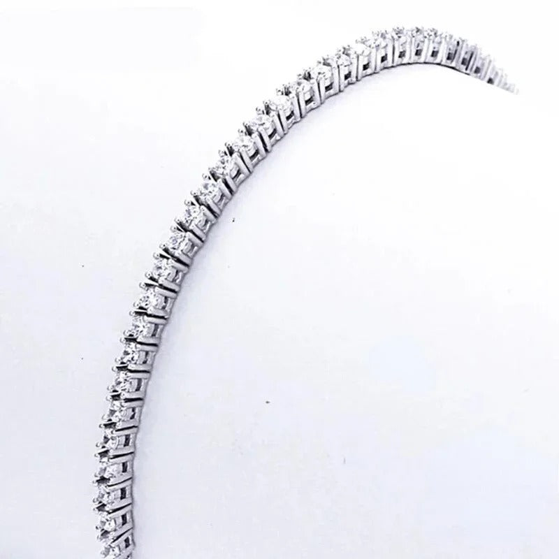 Sterling 925 Silver Tennis Bracelet