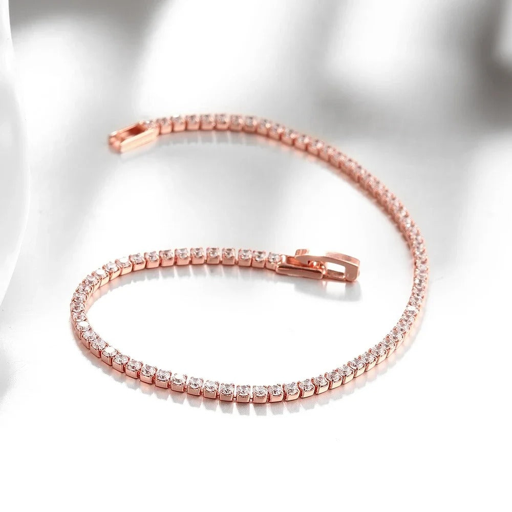 Sterling 925 Silver Tennis Bracelet