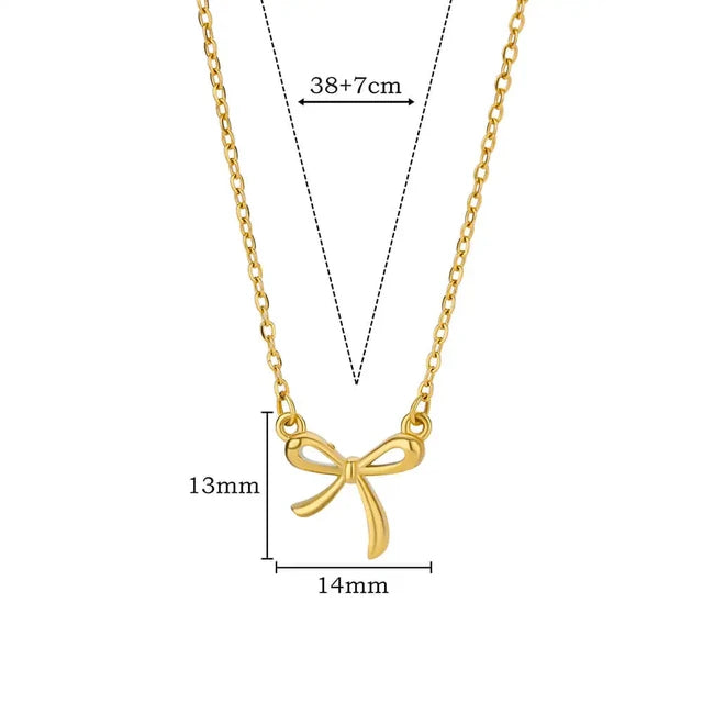 Bowknot Lucky Necklace