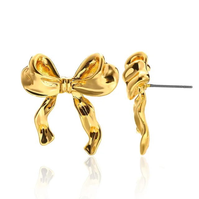 Bow Stud Earrings